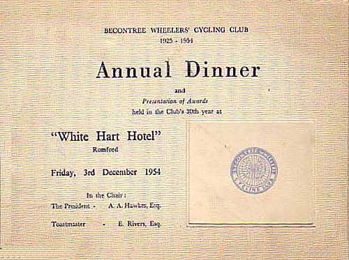 1954 Dinner